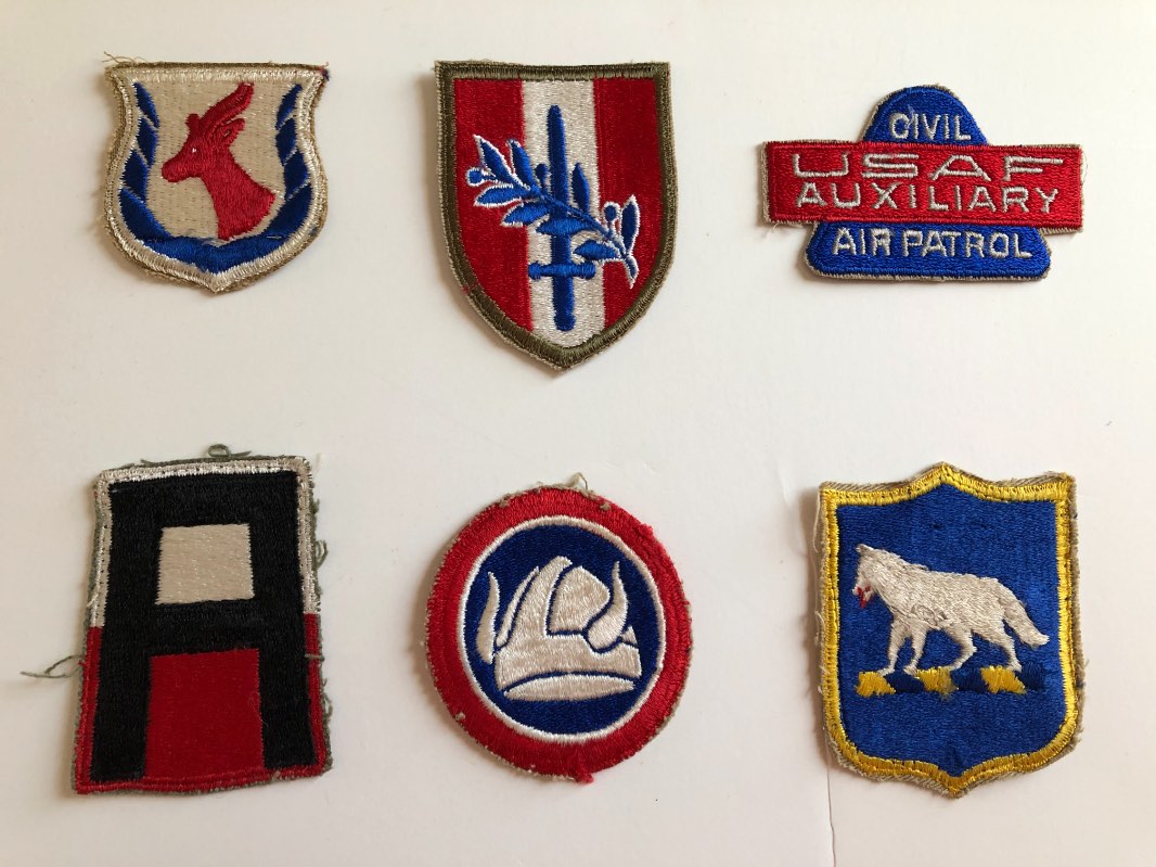 Group of WWII patches, help with ID’ing any post war variations - ARMY ...