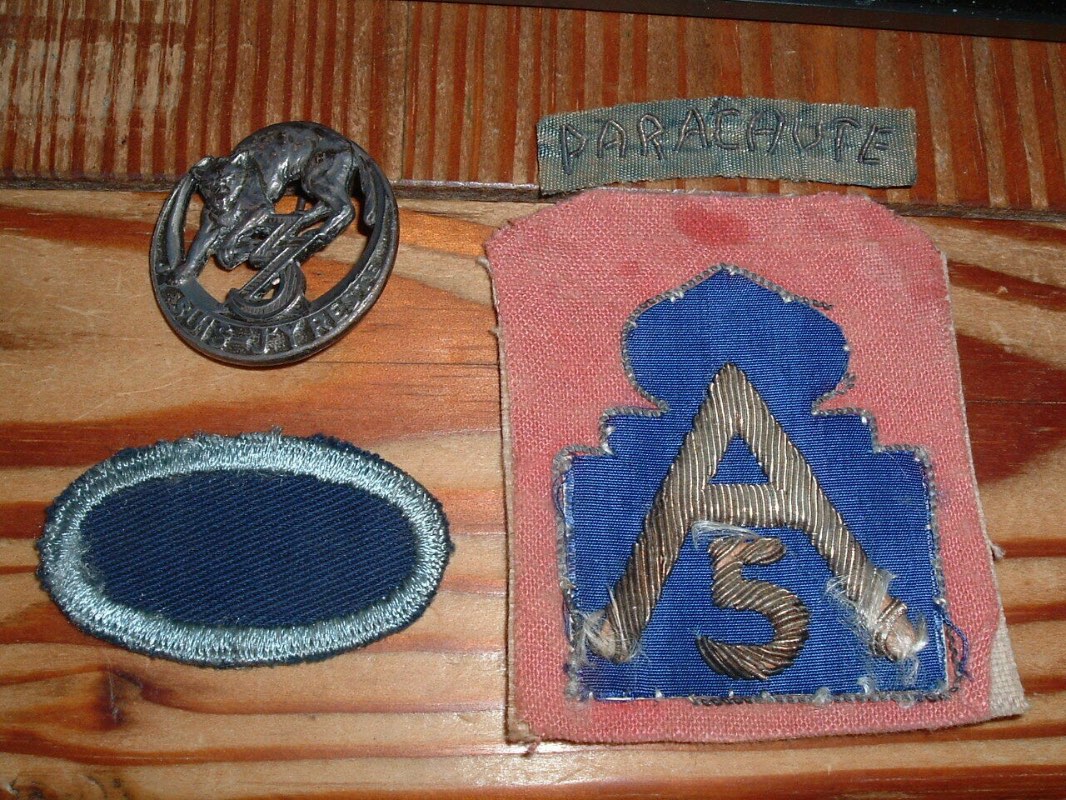 509 PIB PARACHUTE Tab - ARMY AND USAAF - U.S. Militaria Forum