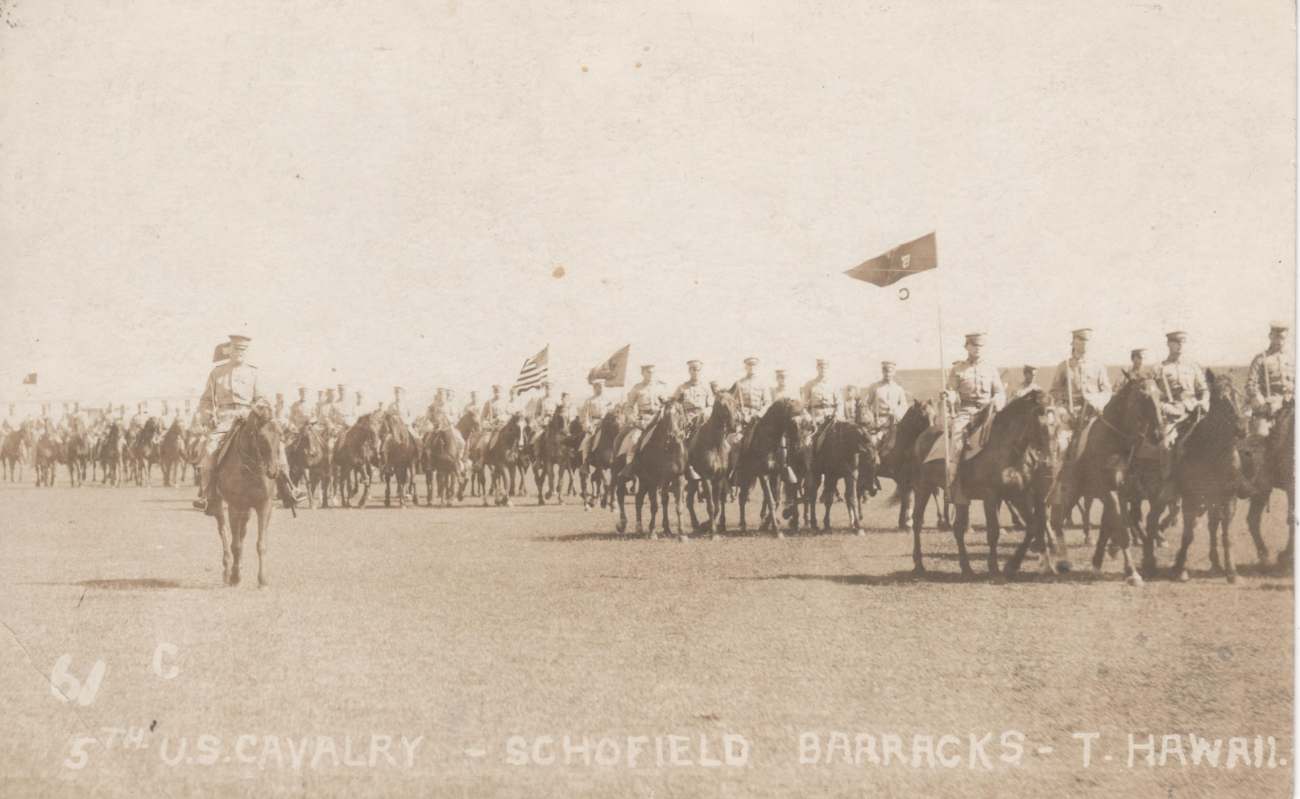 Pineapple Army 1908-1920 Hawaiian Department, Occupied Territory of ...