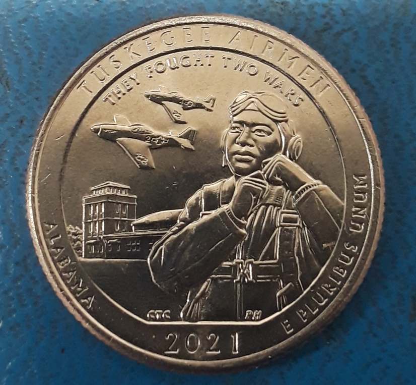 US Coin Honoring the Tuskegee Airmen MISC MILITARIA U.S