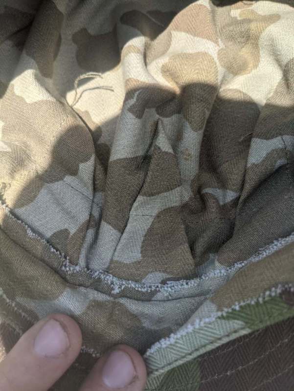 Frogskin HBT Hat Authenticity - CAMOUFLAGE UNIFORMS - U.S. Militaria Forum