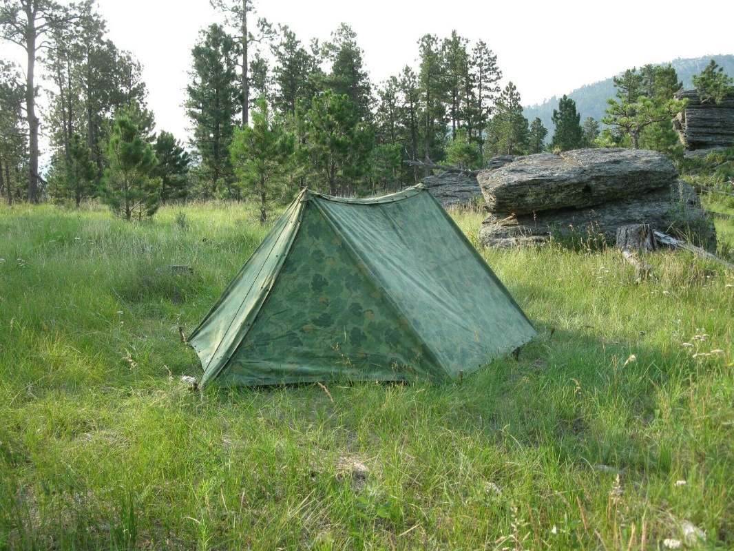 USMC 1953 Complete Shelter Half tent. - FIELD & PERSONAL GEAR SECTION -  . Militaria Forum