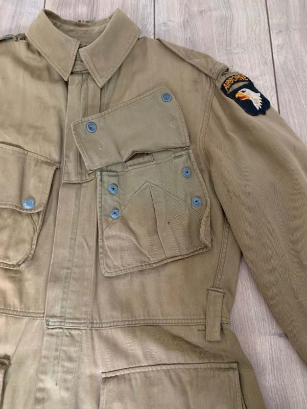 Battle worn 101st M42, CC2 impregnated? - UNIFORMS - U.S. Militaria Forum