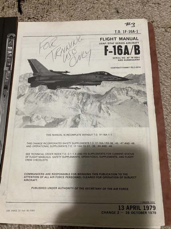 F-4 and F-16 Maintenance, Service and Flight Manuals - MILITARY AIRCRAFT &  AVIATION - U.S. Militaria Forum