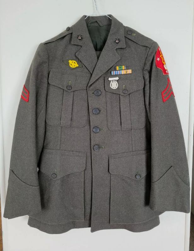 Last pickup of 2021, Named 2nd USMC uniform w/ bringbacks - UNIFORMS ...