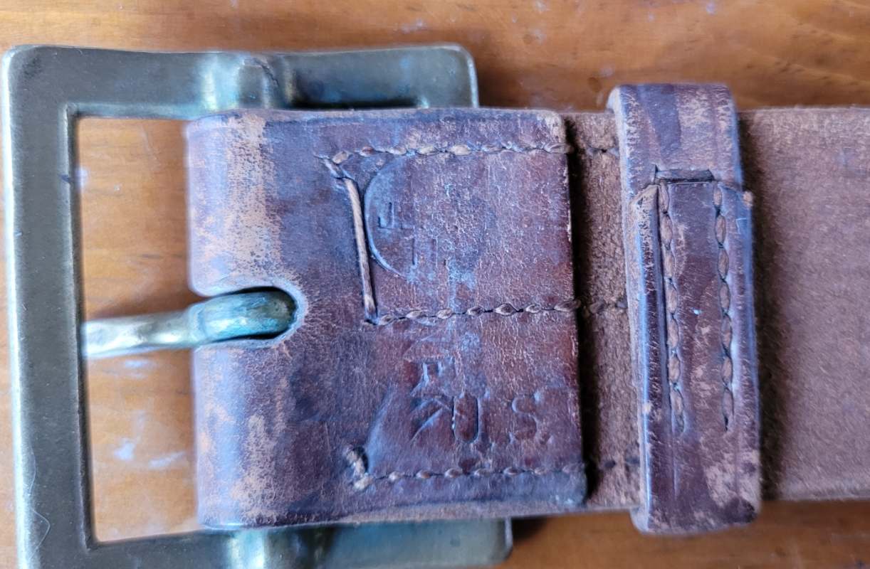 Sharing Example of 1929 US Army Garrison Leather Belt - BASE/BIVOUAC ...