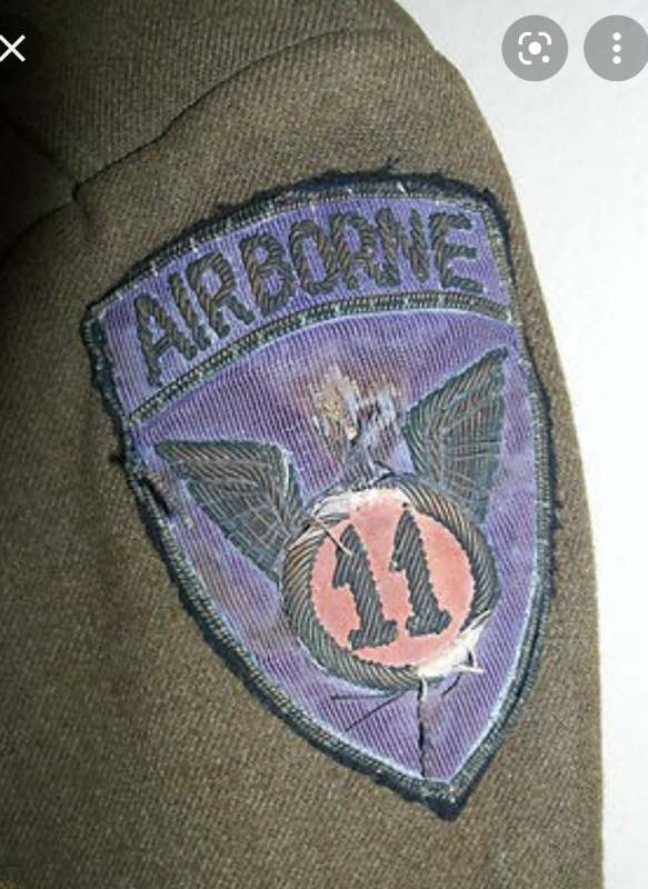 11th Airborne Bullion for review. - ARMY AND USAAF - U.S. Militaria Forum