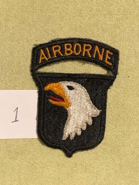 WWII 101st patches & tabs - ARMY AND USAAF - U.S. Militaria Forum