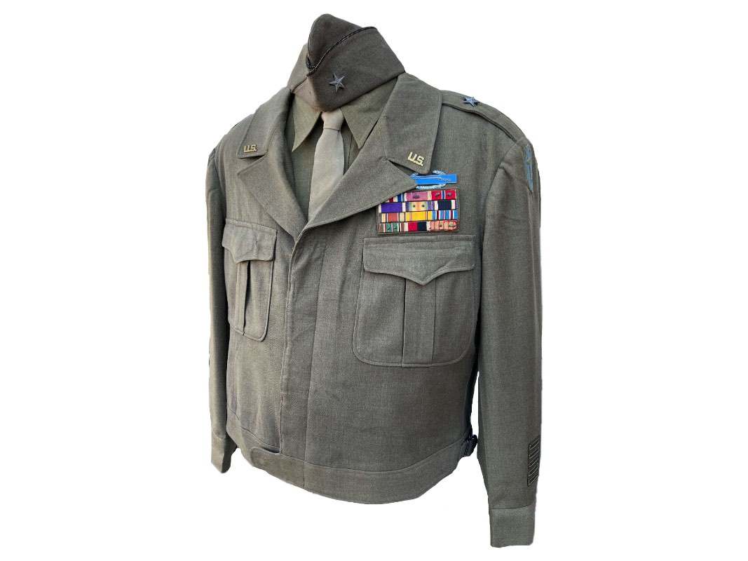 Ike Jacket of Brigadier General Robert Stack- Assistant Commanding ...