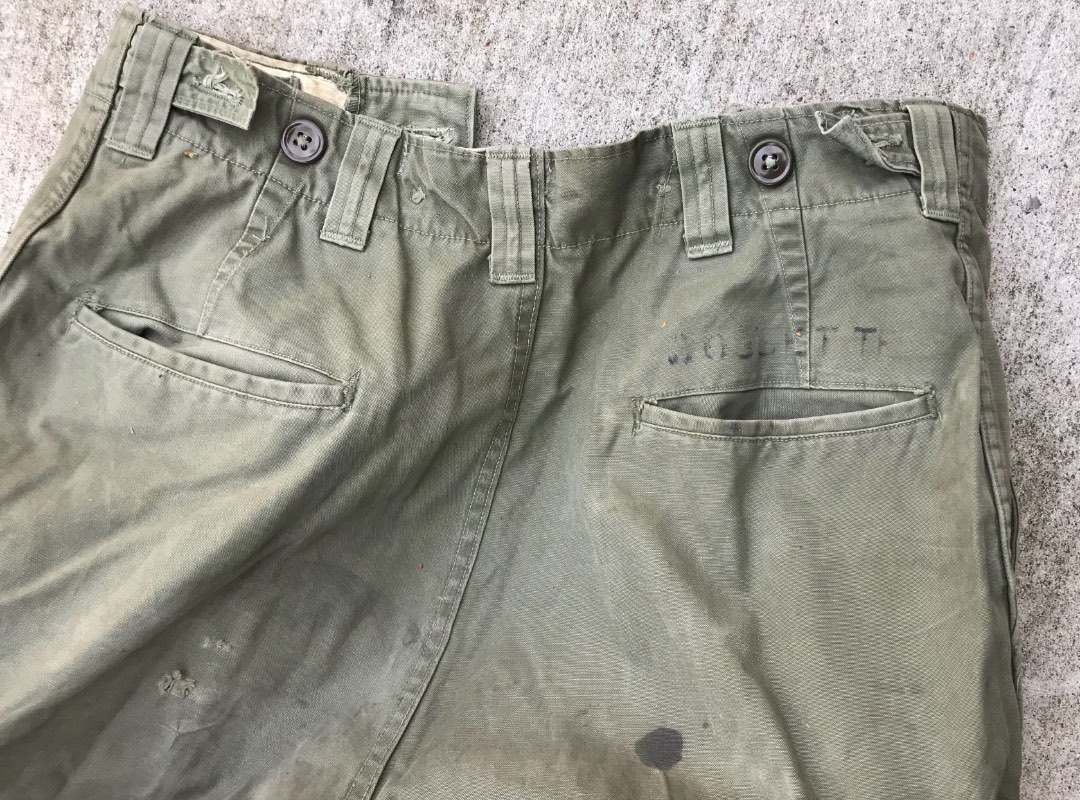 Are these M43 pants with rigger made cargo pockets? - UNIFORMS - U.S ...