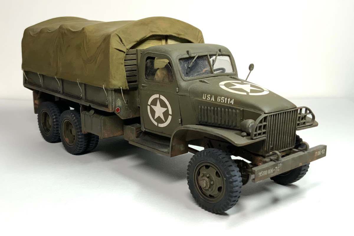 WWII US Army GMC 6x6 2-1/2 Ton Cargo Truck - Page 2 - MODELING - U.S ...