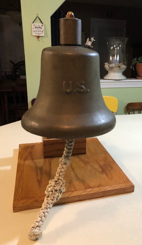 Vintage U.s. Navy Ship Bells