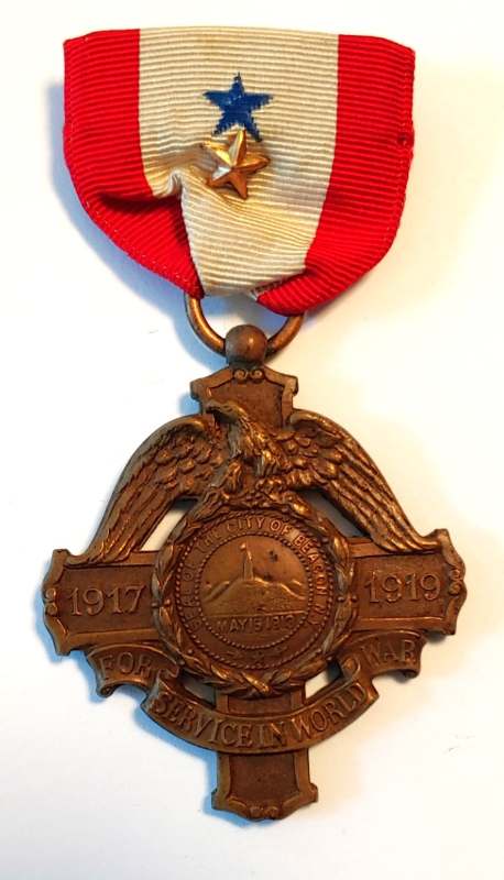 The medals of Brigade Chief Superintendent W.J. Church Brasier