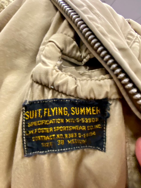 What Is This Vintage Modified Summer Flying Suit? - FLIGHT CLOTHING - U ...