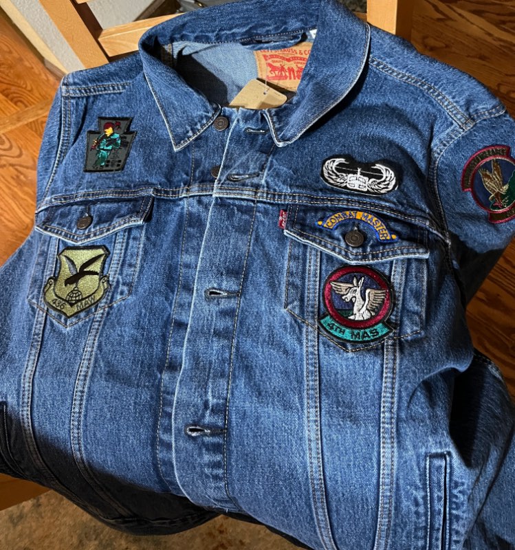 Patch Denim Jacket