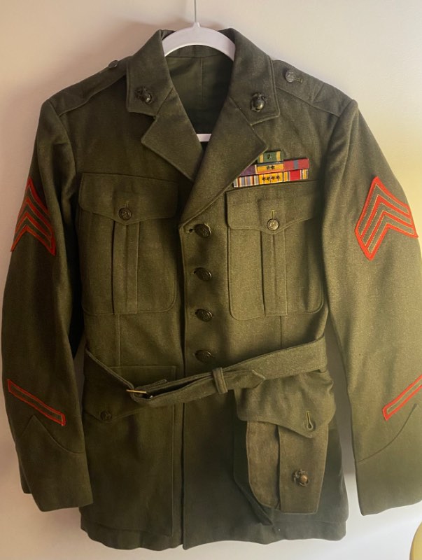 4th Marine Division, Iwo Jima WIA - UNIFORMS - U.S. Militaria Forum