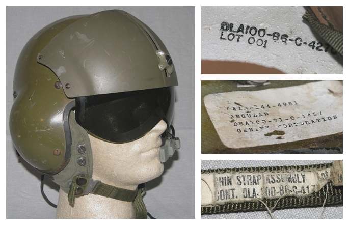 Army SPH-4 of the late 70's - FLYING HELMETS AND ACCESSORIES