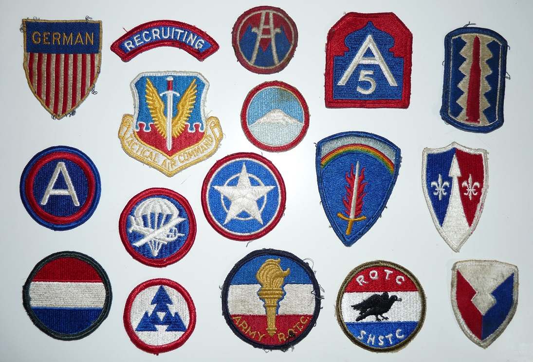 First patches for my little buddy at Raleigh Militaria show - ARMY AND ...