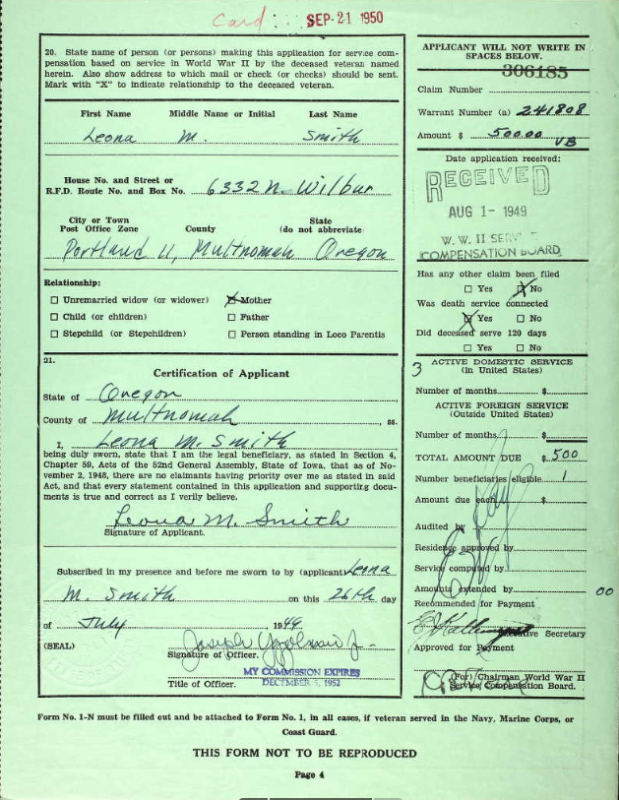 Emmett A. Smith - KIA Peleliu [UPDATED Jan 2023] - ATTRIBUTED MEDAL ...