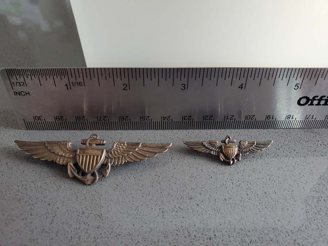 Naval Aviator Wings Assistance - WING BADGES - U.S. Militaria Forum