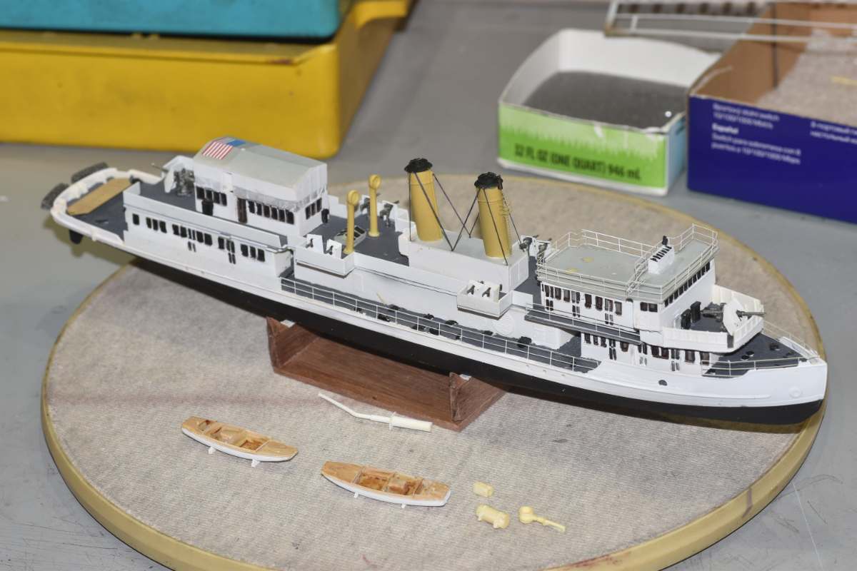 USS Panay (PR-5), 1928 Yangtze Patrol Gunboat, 1:192 scale resin kit ...