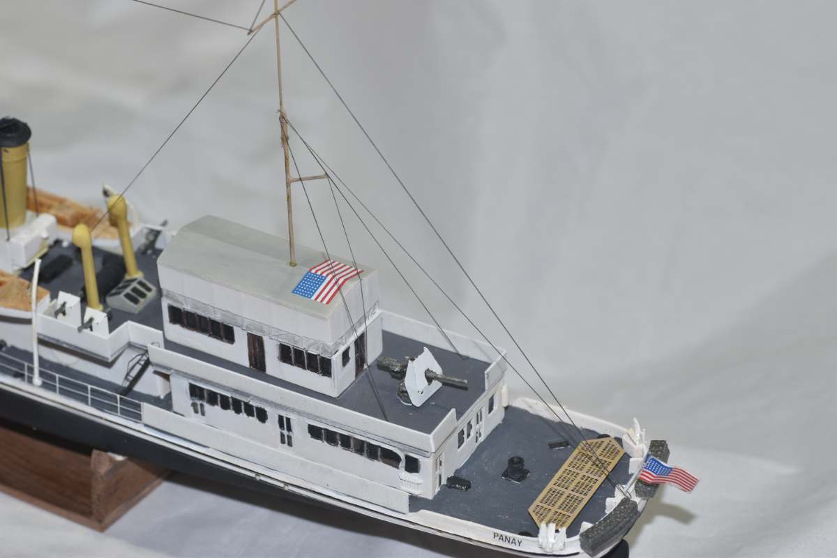 USS Panay (PR-5), 1928 Yangtze Patrol Gunboat, 1:192 scale resin kit ...