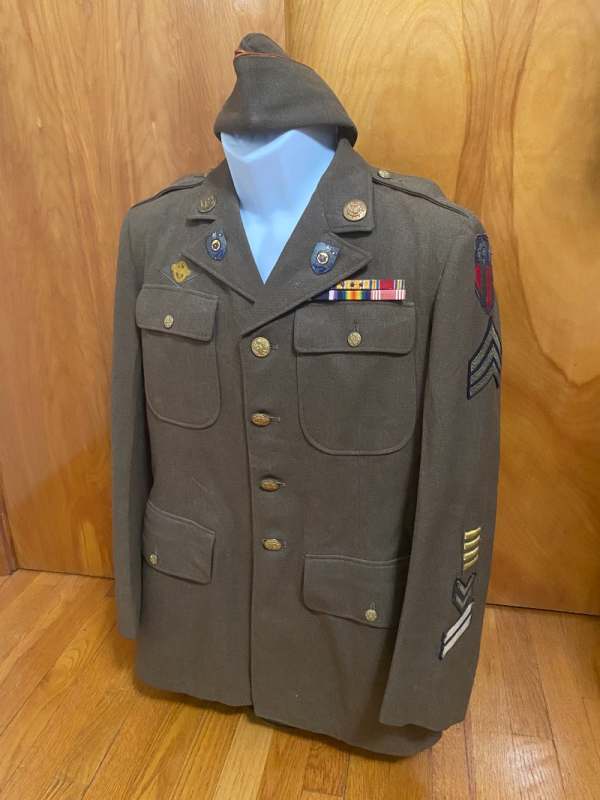 725th Railway Operating Battalion service coat: WWI-WWII vet - UNIFORMS ...