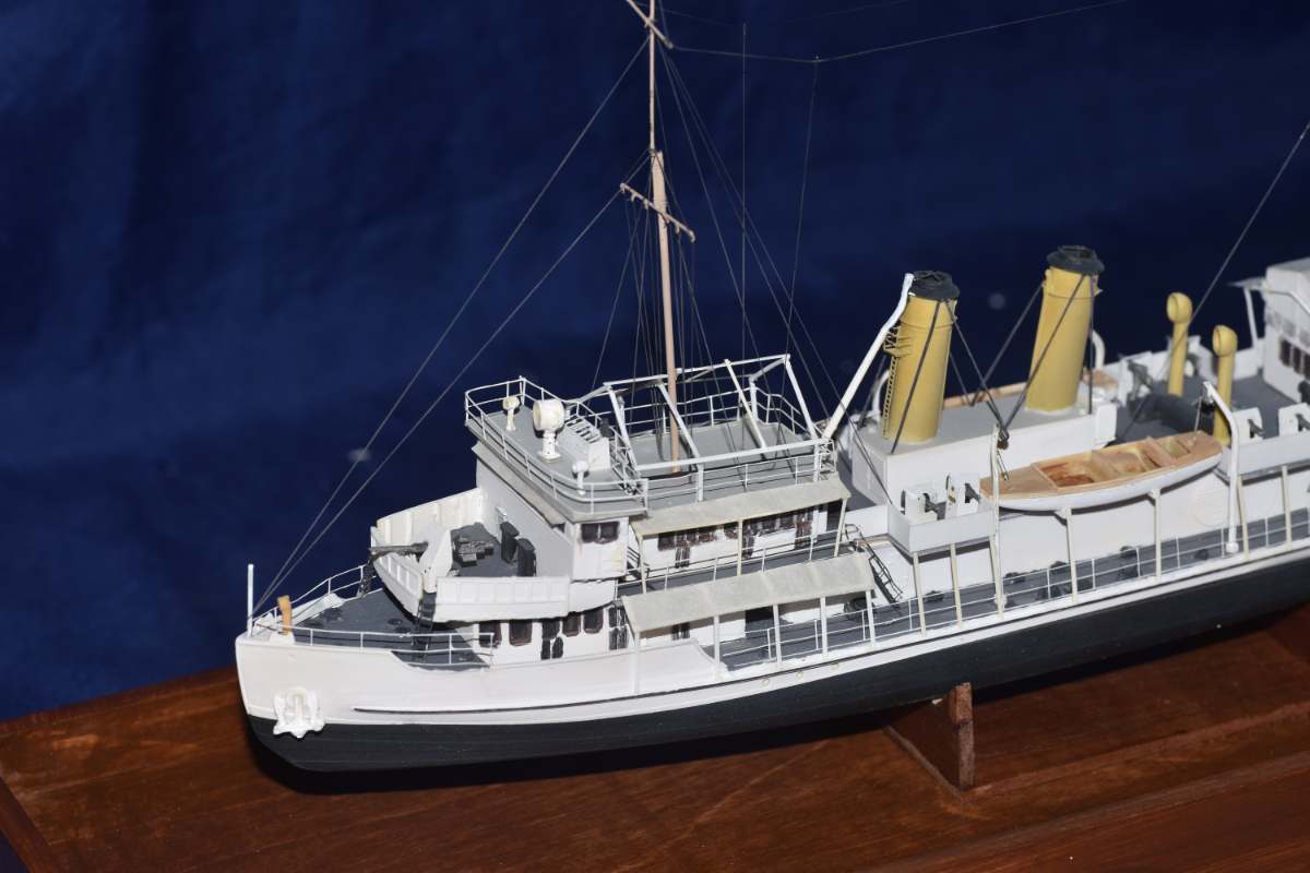 USS Panay (PR-5), 1928 Yangtze Patrol Gunboat, 1:192 scale resin kit ...