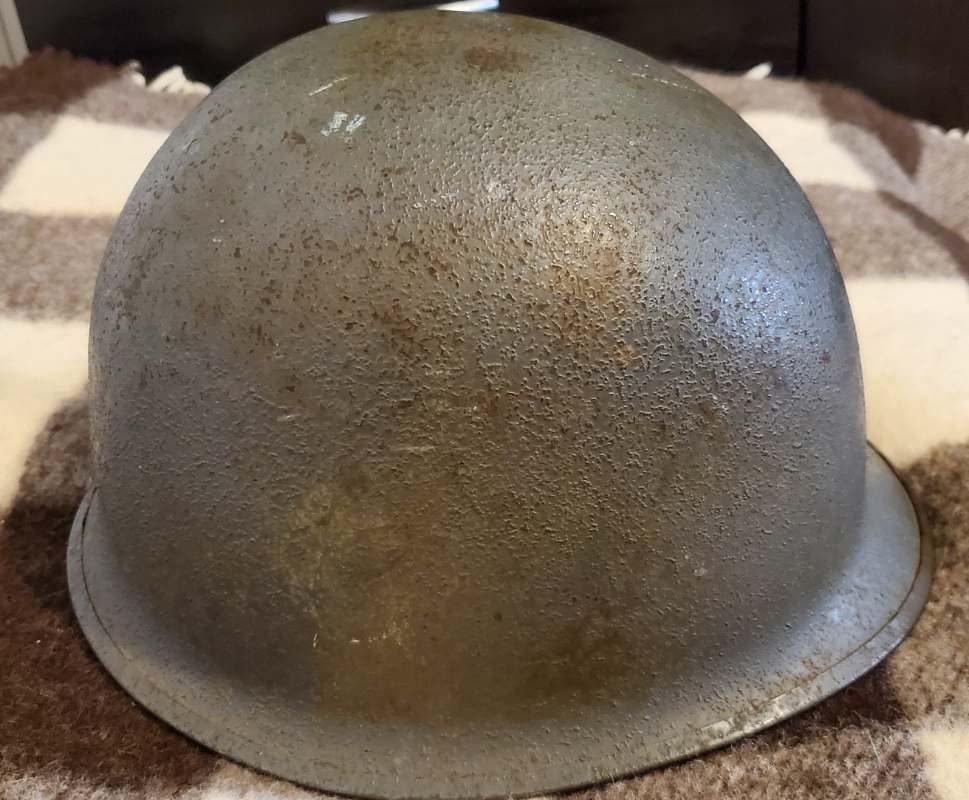 USN M1 helmet marked 