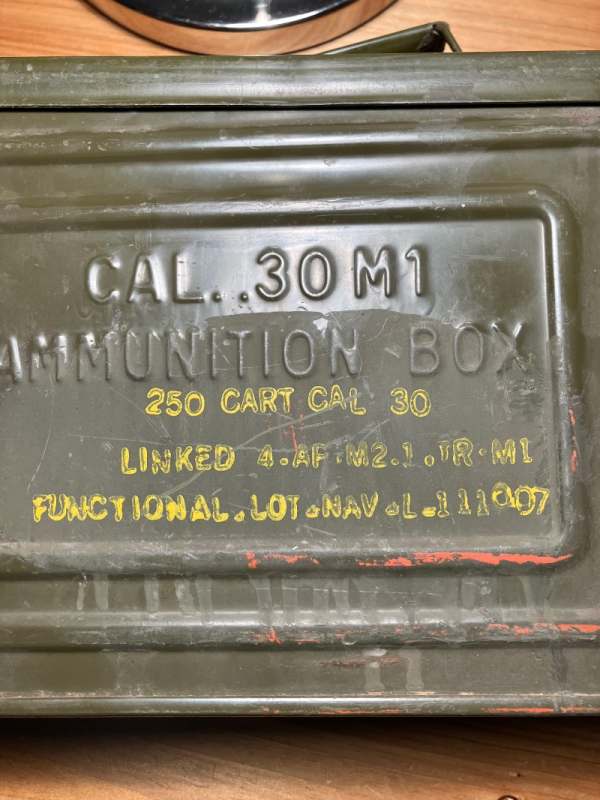 Navy Ammo Can? - ALL OTHER FIREARMS - U.S. Militaria Forum