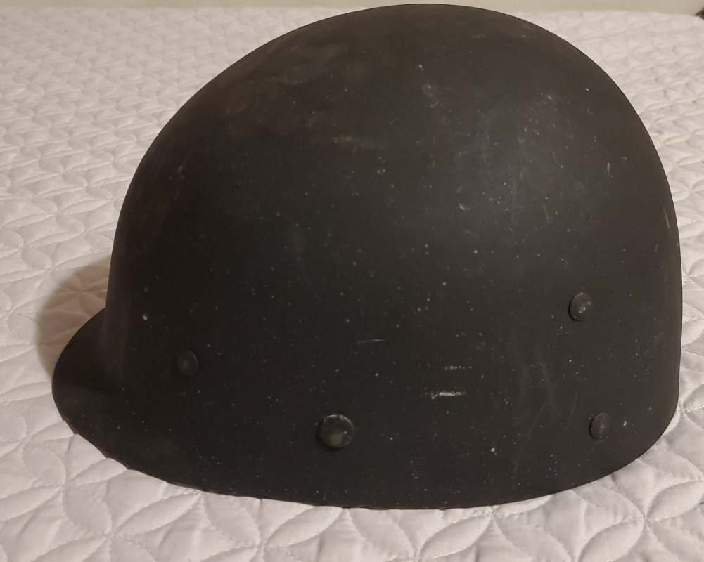 Strange Inland M1 helmet liner - cut short ? - M-1; M-1C & M-2 HELMETS ...