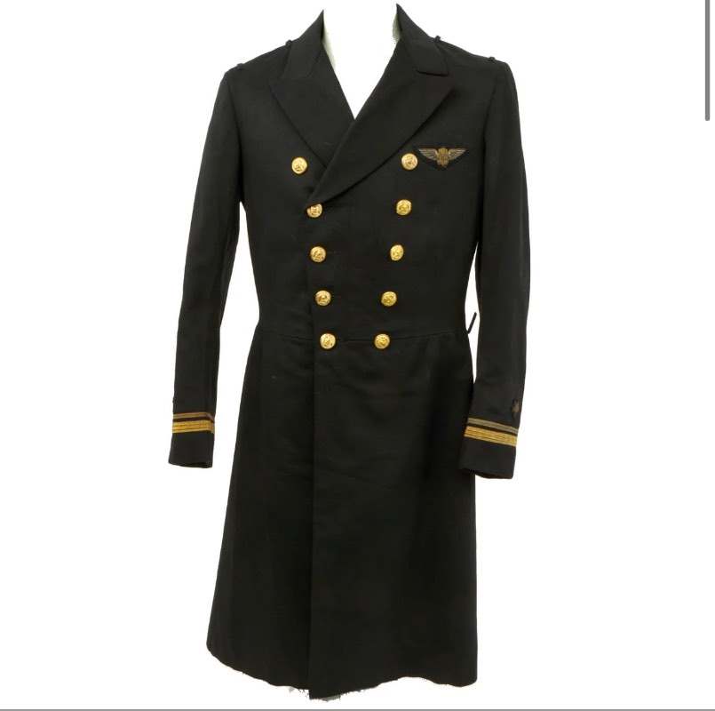 Navy frock clearance coat