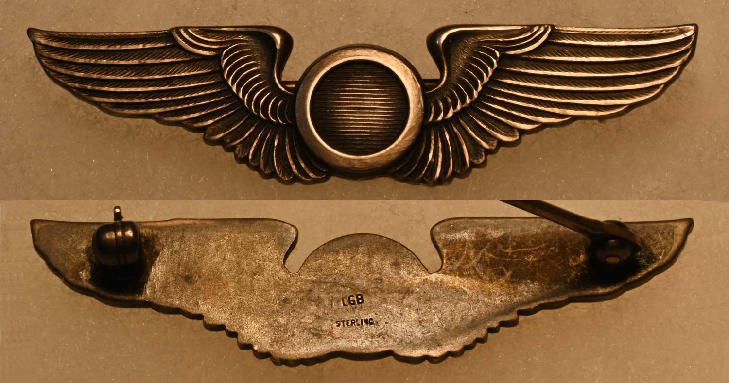 Balfour Observer Wings with Pointy Wing Tips - WING BADGES - U.S ...