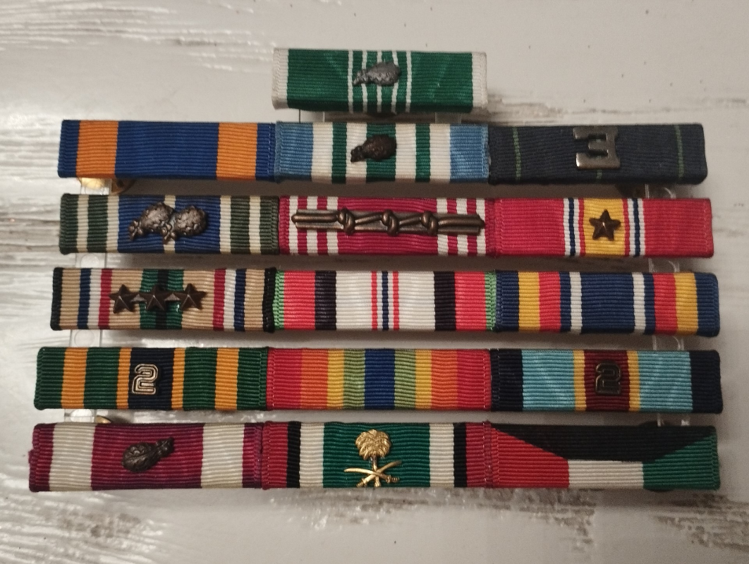 Desert storm to GWOT Ribbon bar - RIBBON BARS - U.S. Militaria Forum