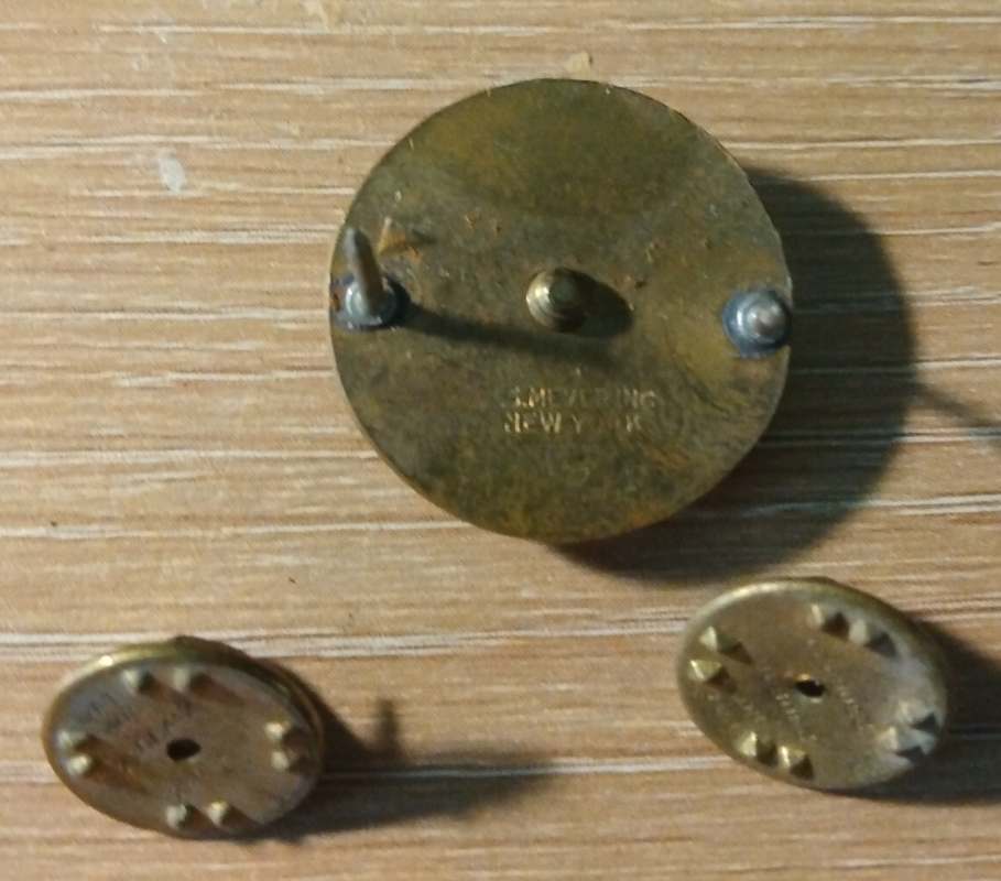 7 8ths Of An Inch Diameter Collar Brass - Latest Finds - U.s. Militaria 