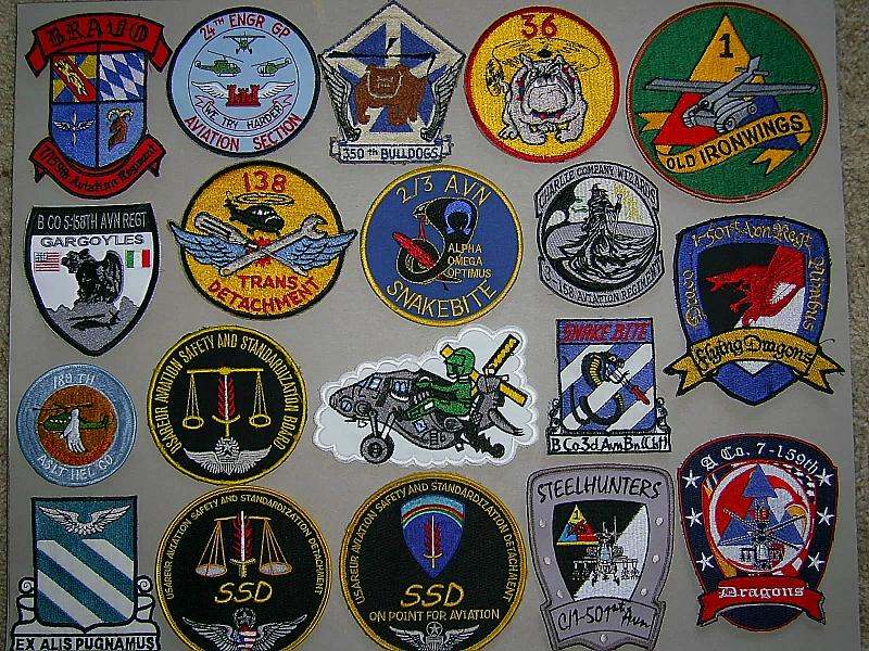 Does anyone collect Aviation patches cold war till now? - ARMY AND ...